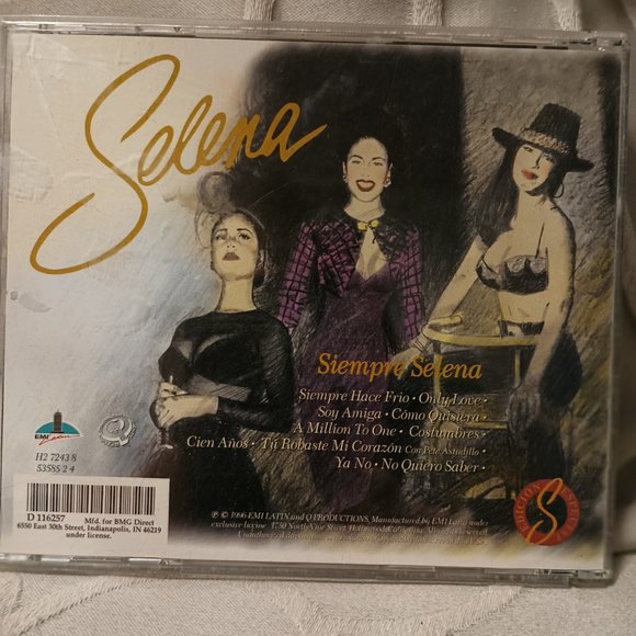 SELENA MUSIC CD  VINTAGE - Picture 2 of 2